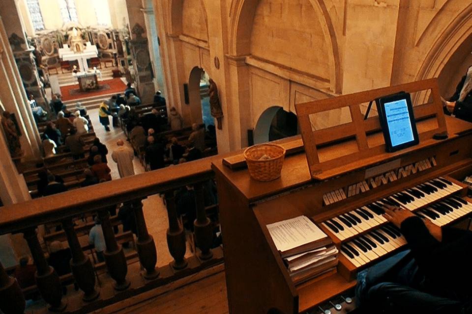 Vic à l'orgue