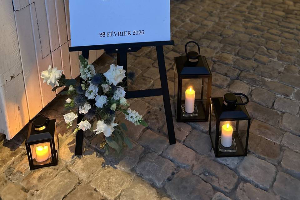 Panneau bienvenue