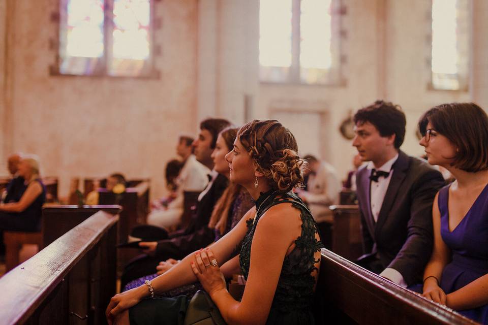 Chignon invitée