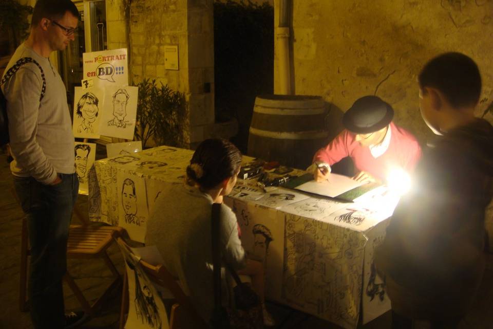 Marché nocturne Azay le Rideau