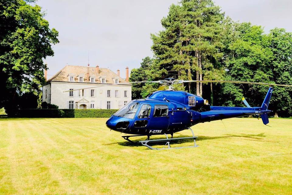 Heliport du château