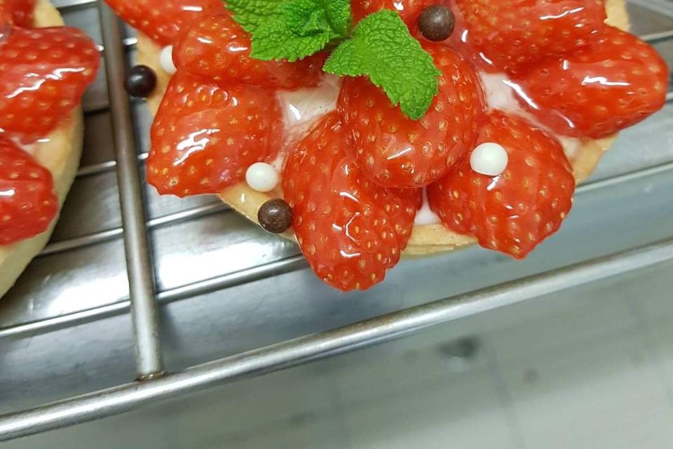 Tartelette aux fraises