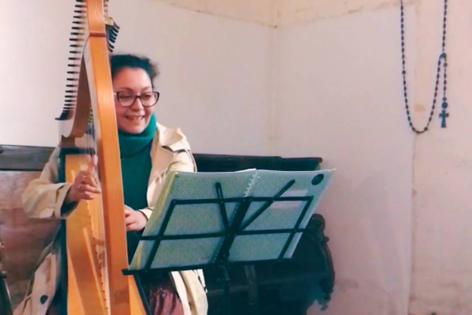 Cérémonie avec harpe