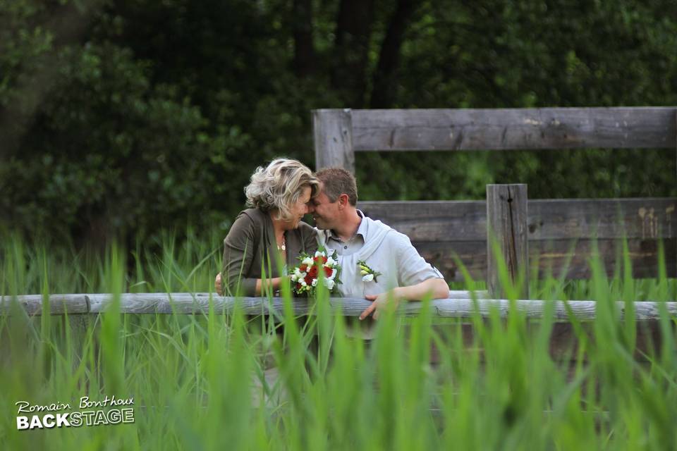 Exemple de photo de mariage