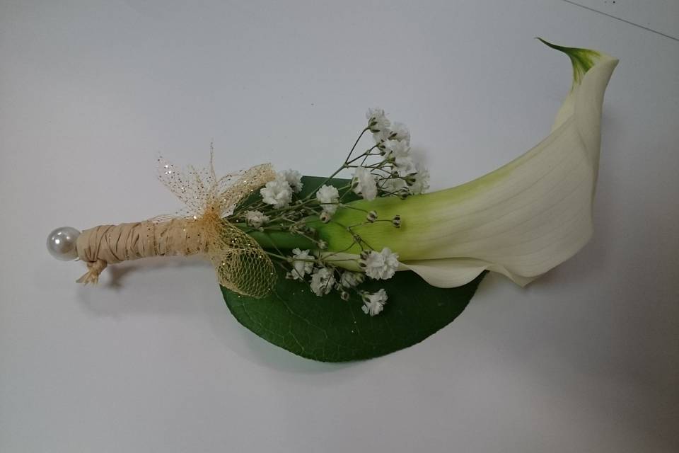 Bouquet chute sur posi