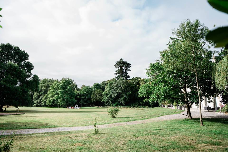 Cérémonie en plein air