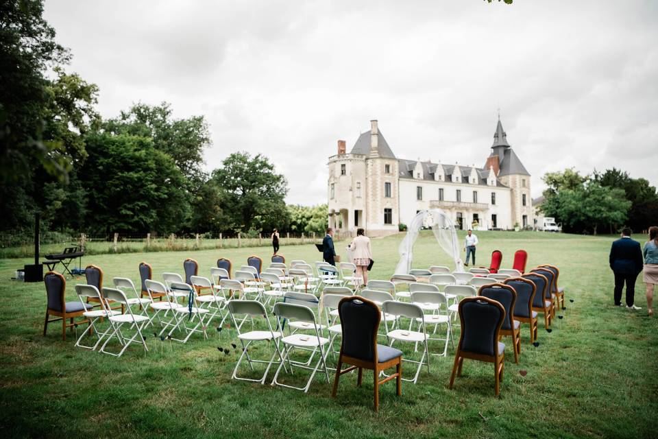 Cérémonie en plein air