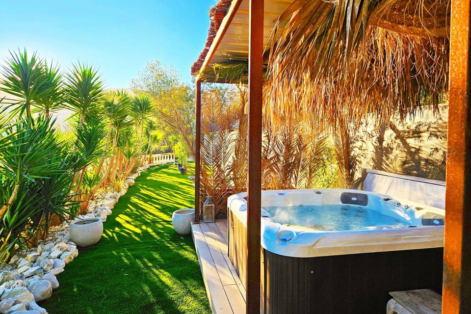 Jardin jacuzzi