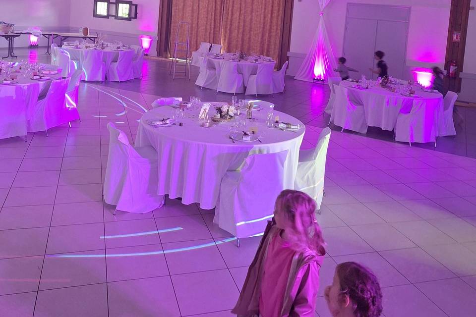 éclairage salle