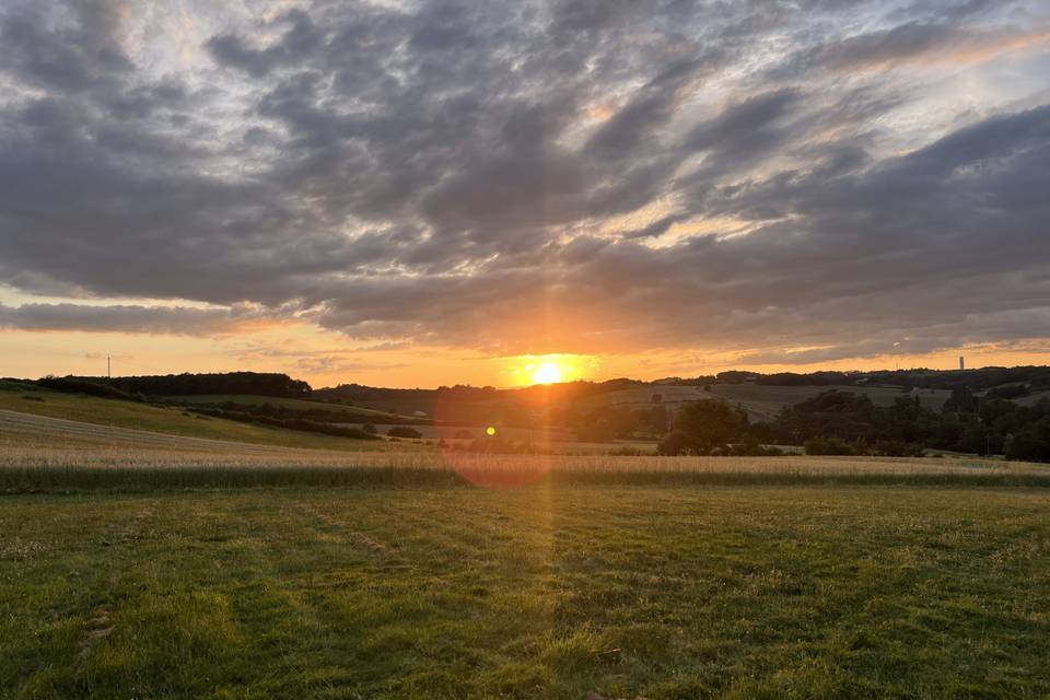 Couché du soleil