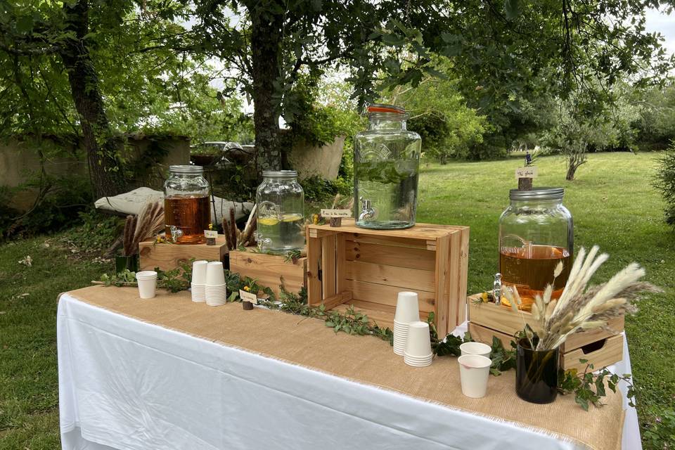 Buffet de rafraichissement