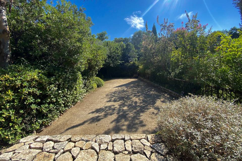 Terrain de pétanque
