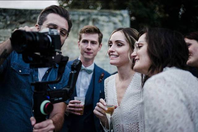 Backstage film de mariage