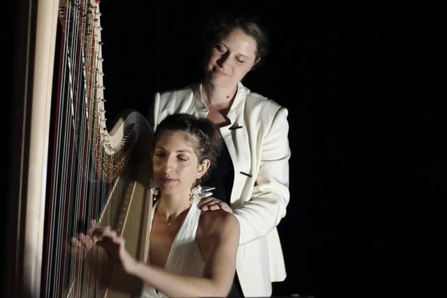 Voix et harpe