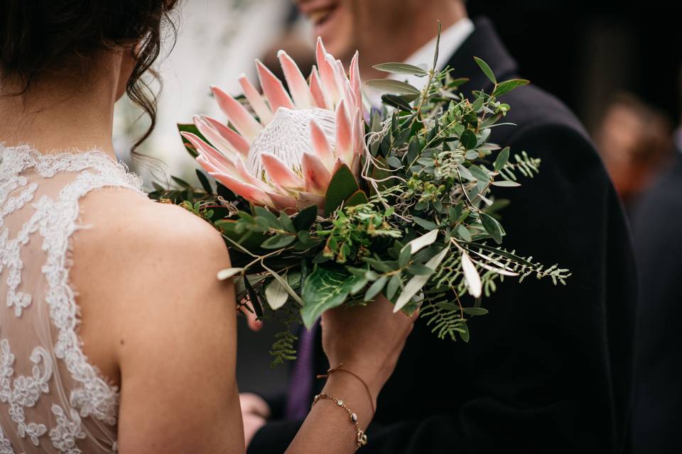 Le bouquet de la mariée
