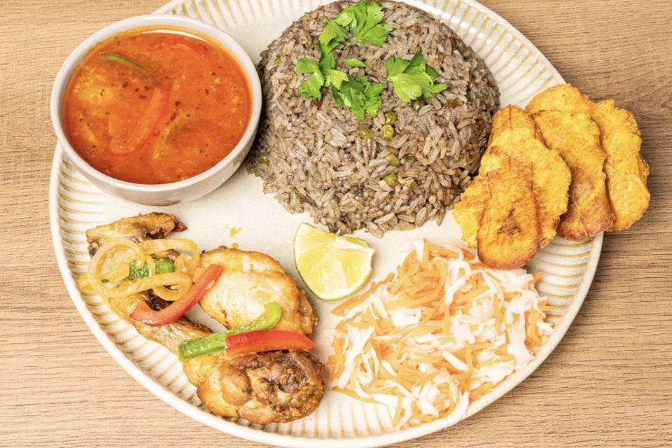 Plat Rod Djondjon poulet