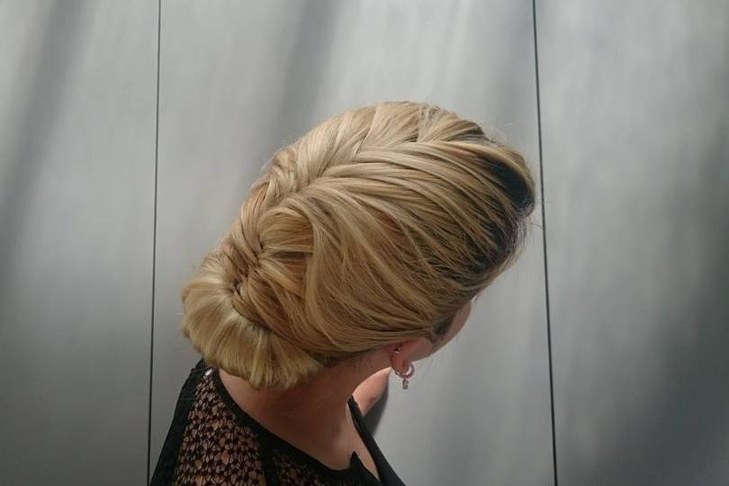 Chignon flou bas