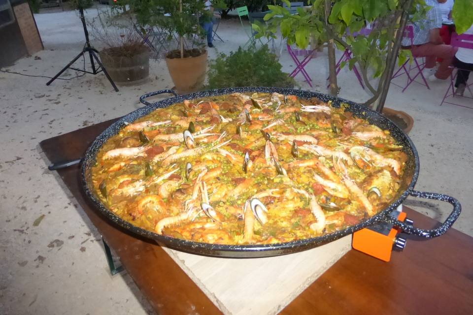 La paella 