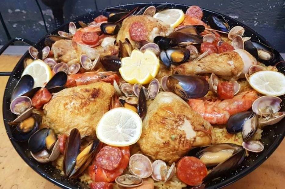 Paella en livraison