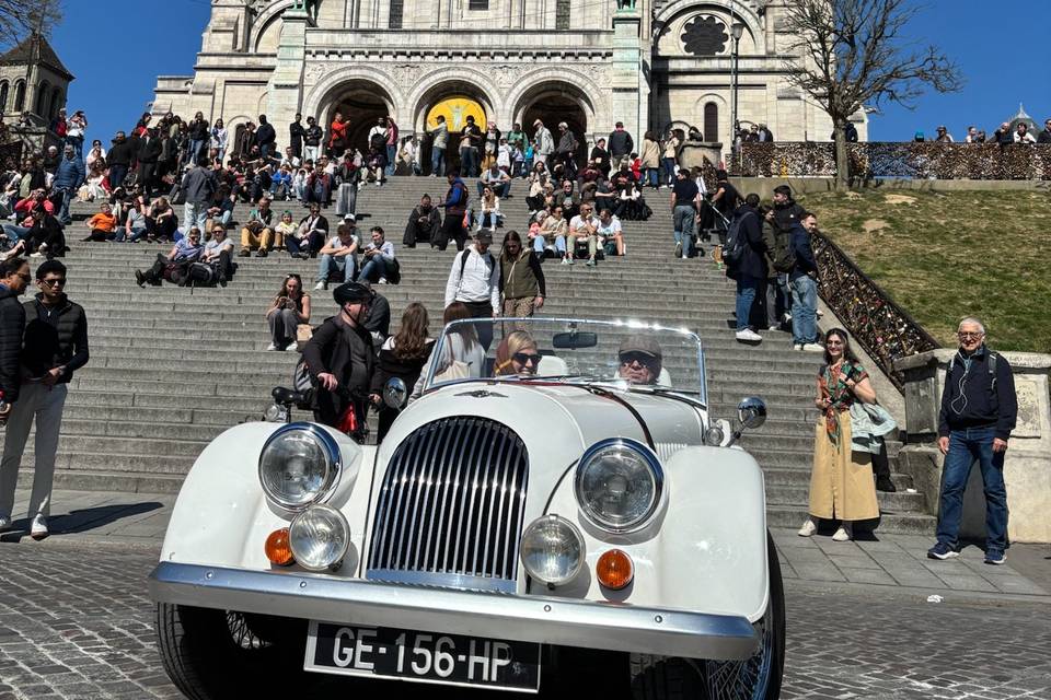 Le sacré cœur à Montmartre