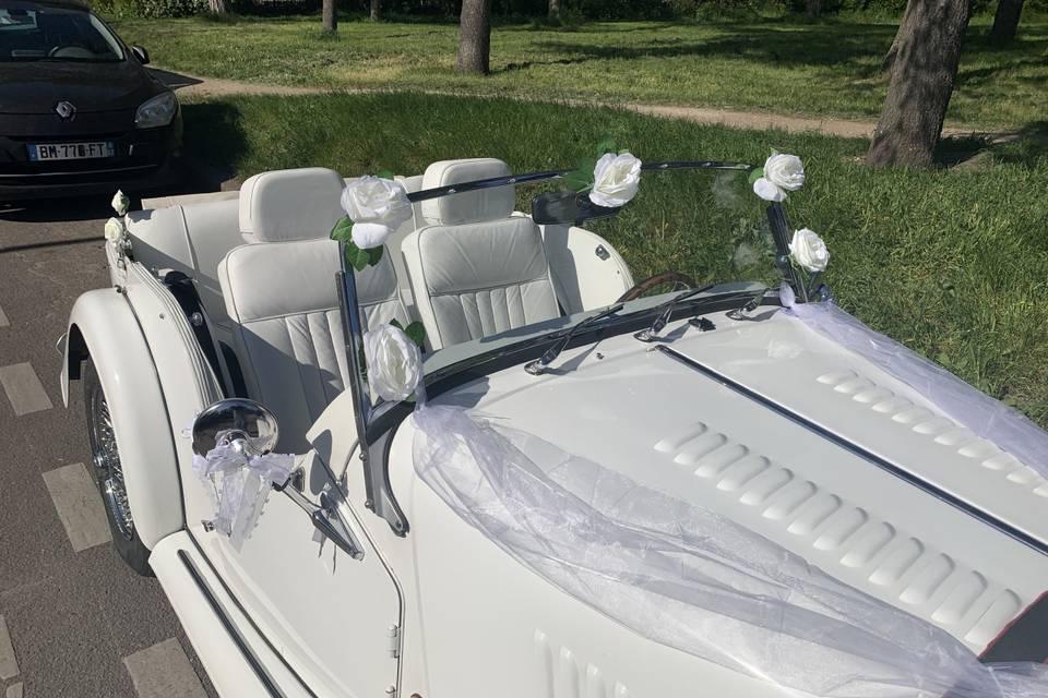 Vue sur la voiture