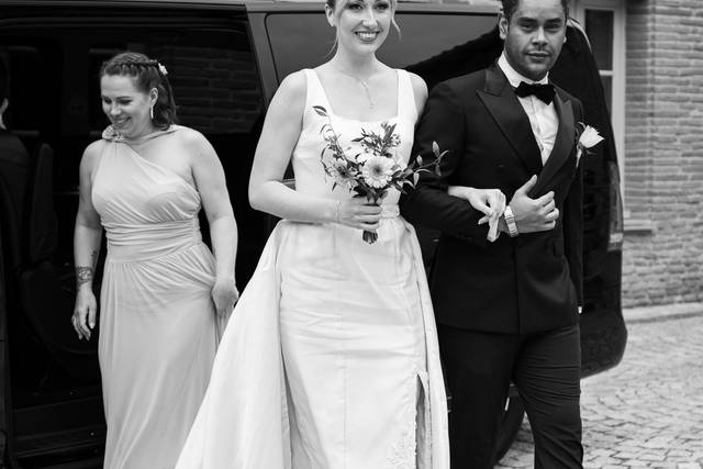 Chignon haut chic