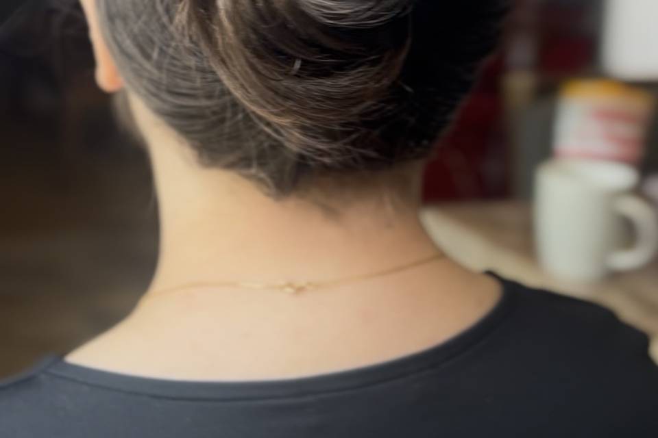 Chignon haut