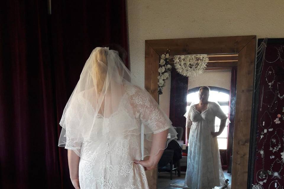 Robe de mariée Bohème dentelle