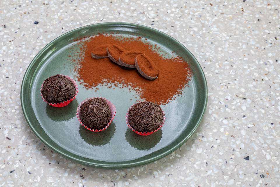 Brigadeiros de chocolat