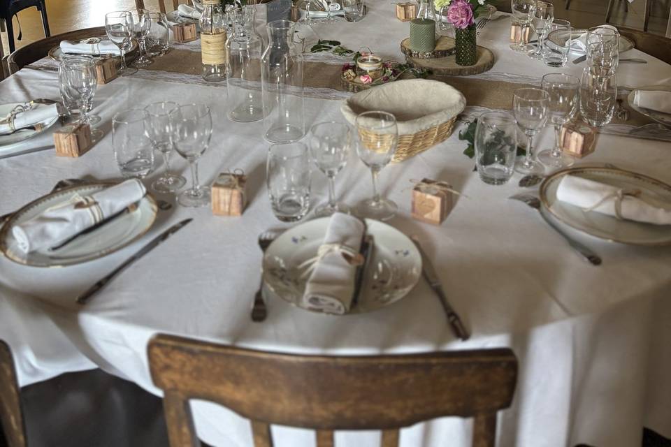 Dressage de table