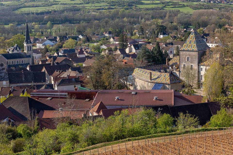 Le Château dans le village