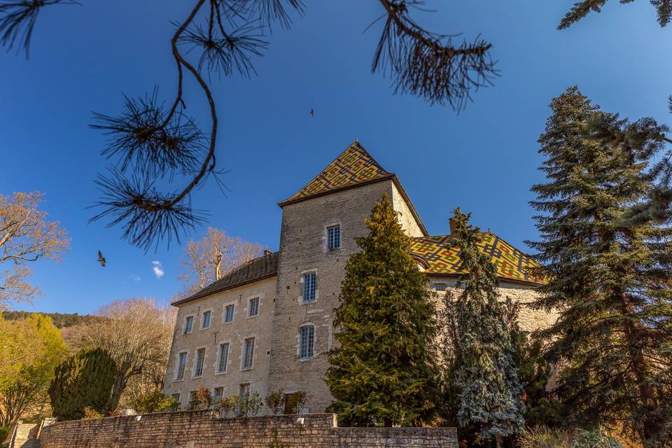 Façade sud du Château