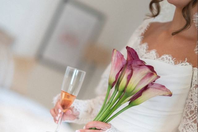 Préparatifs de la mariée
