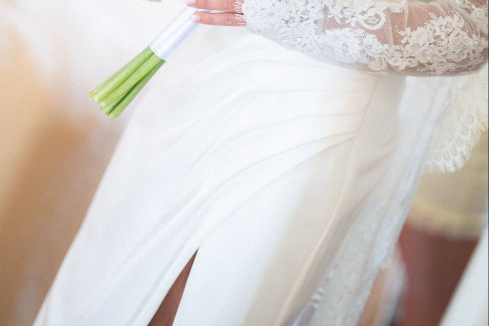 Préparatifs de la mariée