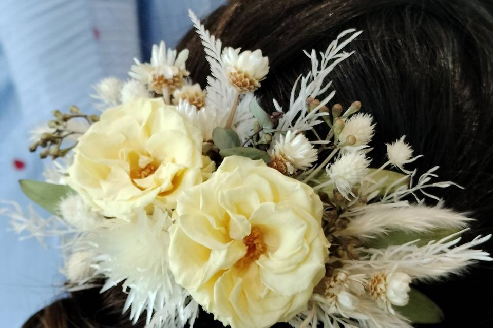 Peigne floral