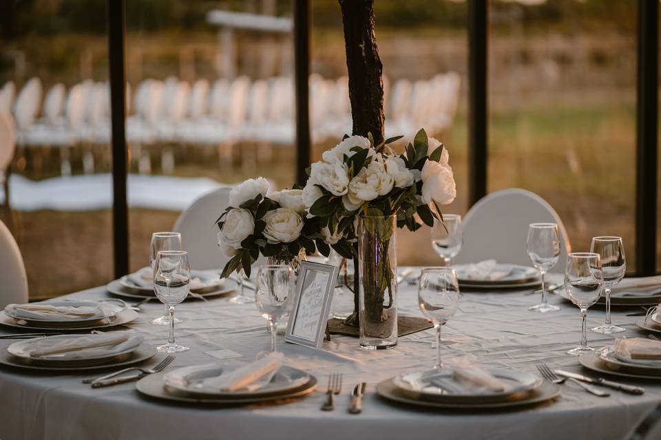 Salle de réception de mariage