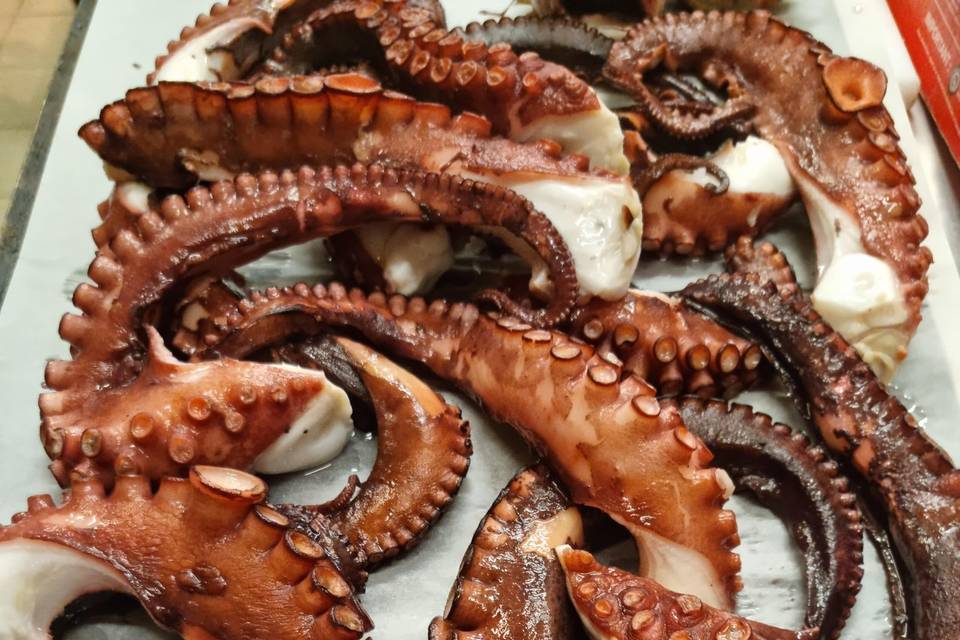 Les tantacules de poulpe