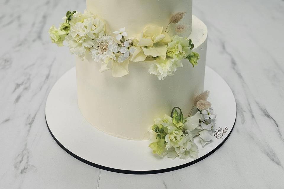 Mariage blanc et beige