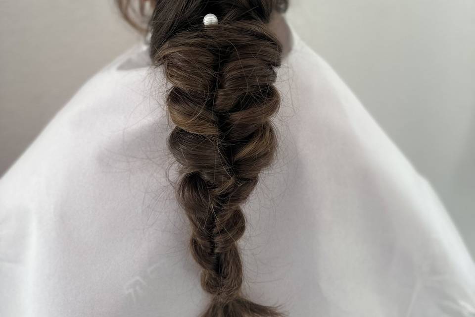 Coiffure tresse torsade