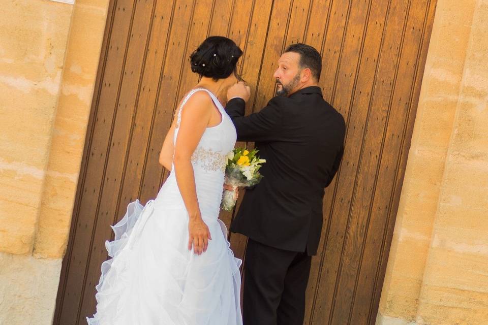 Shooting coiffure mariée