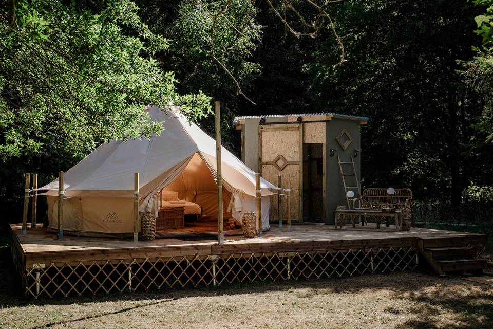 Tipi & bain nordique