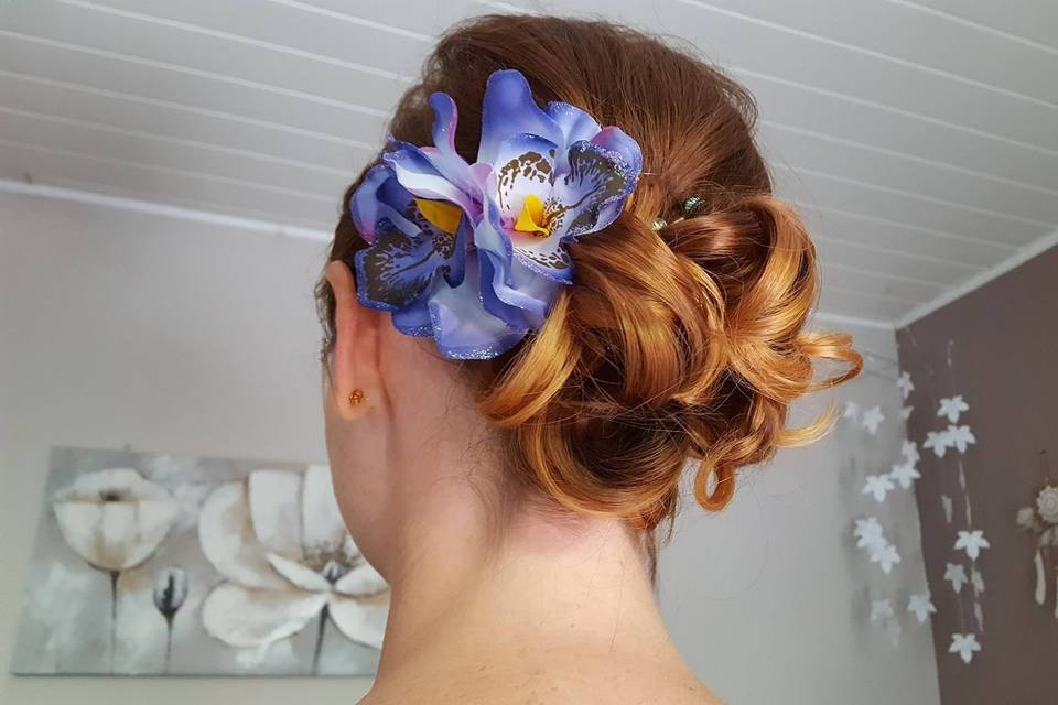 Chignon invitée