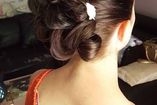 Chignon invitée