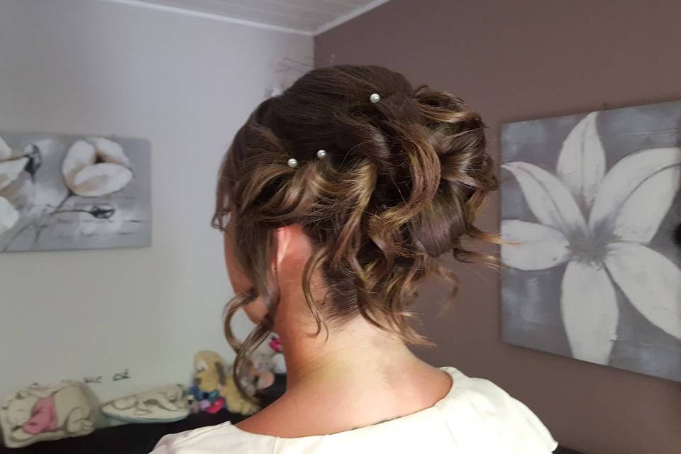 Chignon invitée