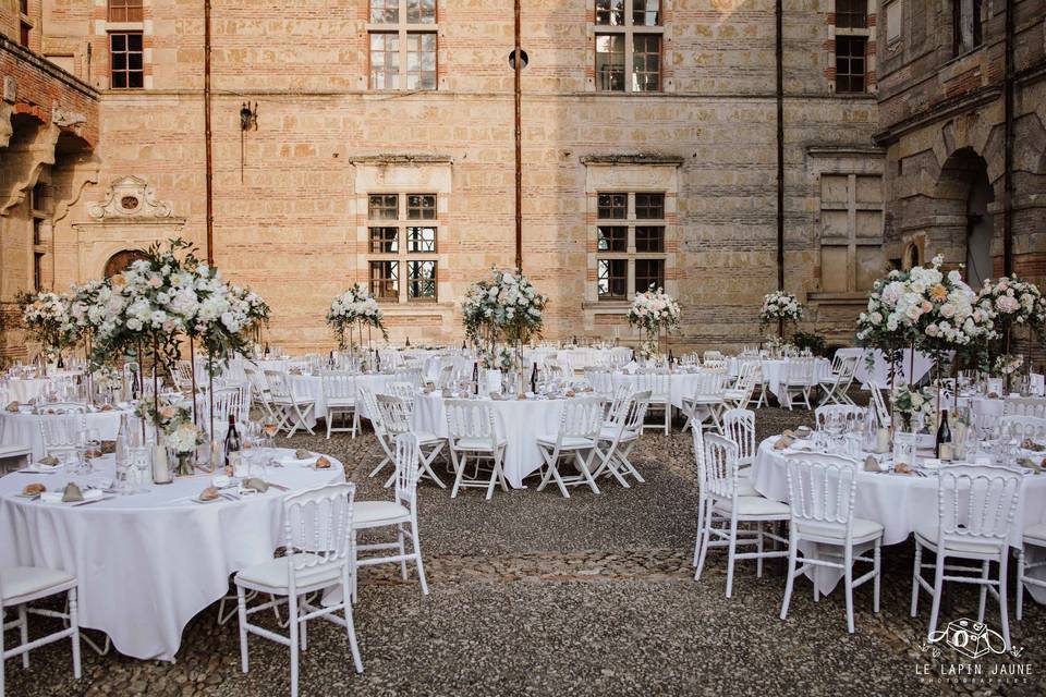 Mariage au chateau de caumont