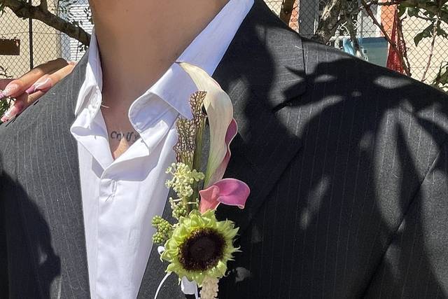 Mariage N & D - boutonnière