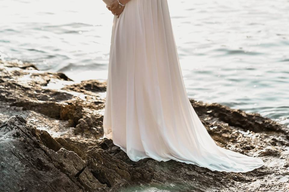 Robe de mariée femme enceinte