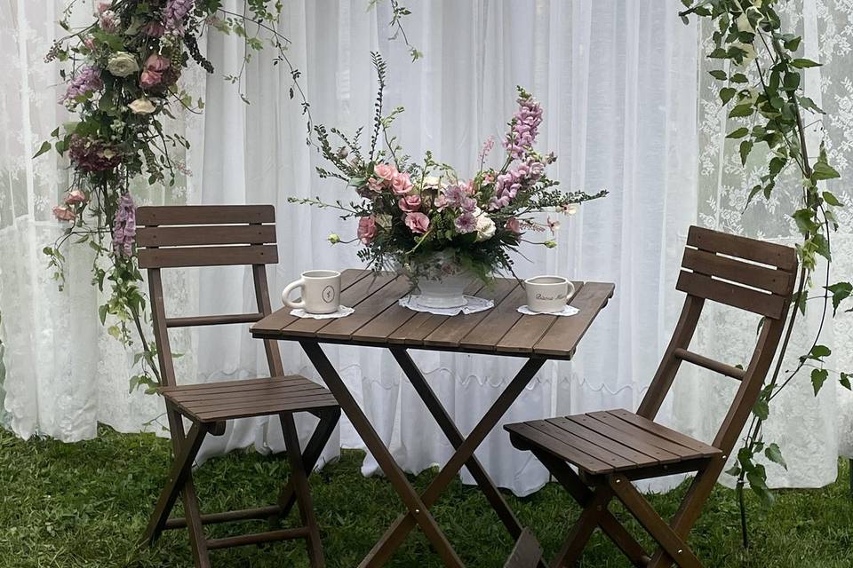 Arche floral et composition