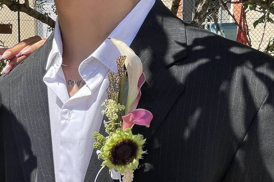 Mariage N & D - boutonnière