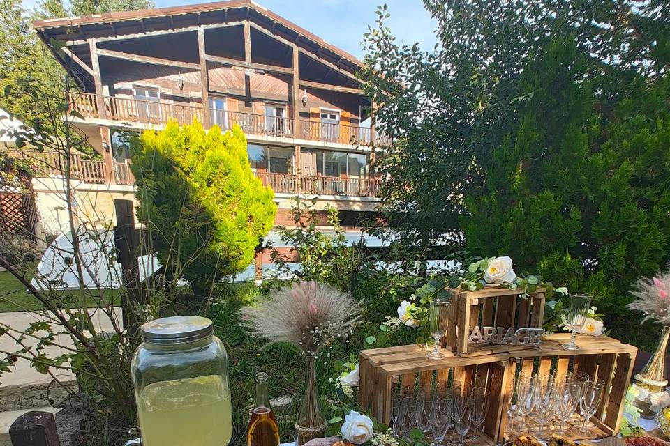 Apéro au jardin